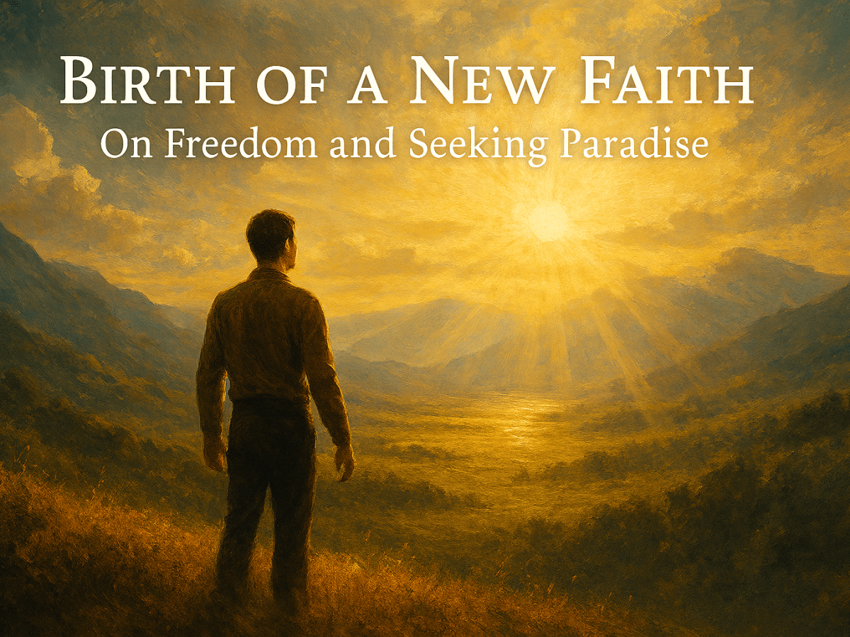 Birth of a New Faith: On Freedom, Naming, and the Pilgrimage to&nbsp;Paradise