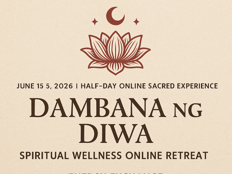 Dambana ng Diwa: A Sacred Online Retreat for Spiritual&nbsp;Wellness