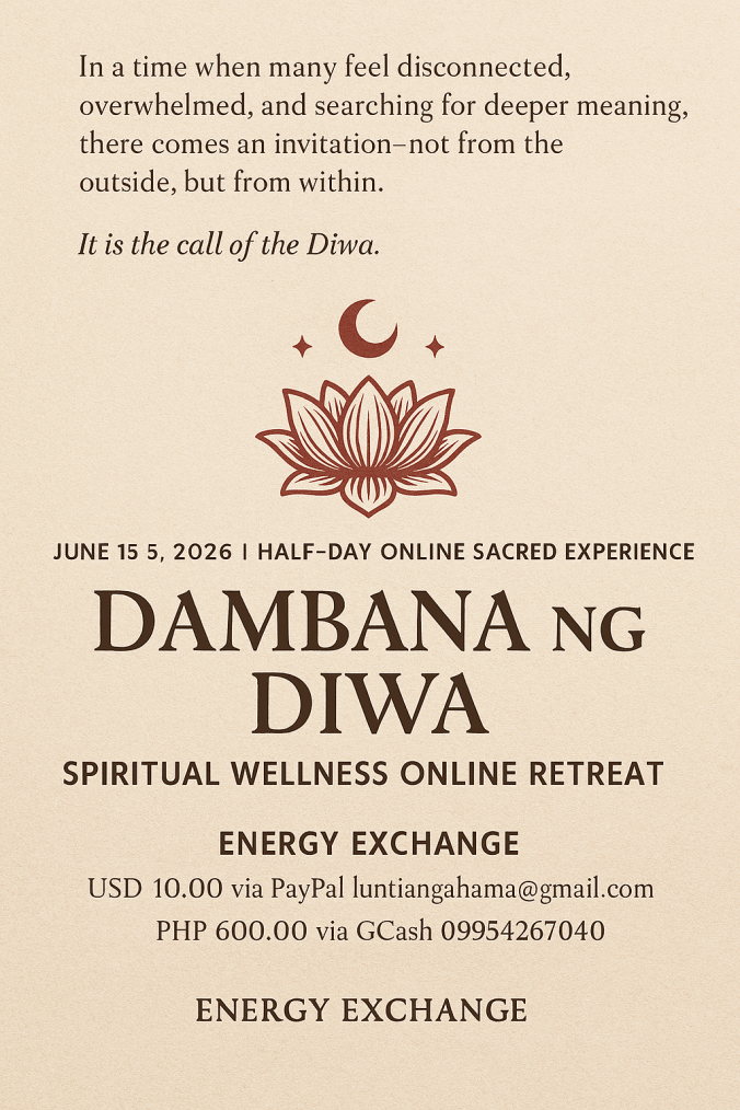 Dambana ng Diwa: A Sacred Online Retreat for Spiritual&nbsp;Wellness